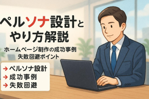 ホームページ制作でペルソナの設計とやり方を徹底解説！成功事例と失敗回避のポイントも紹介