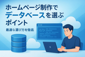 ホームページ制作でデータベースを選ぶポイントと連携手順を徹底解説！最新事例とコスト比較も紹介