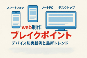 web制作のブレイクポイント最適設定ガイド主要デバイス別実践例と最新トレンド