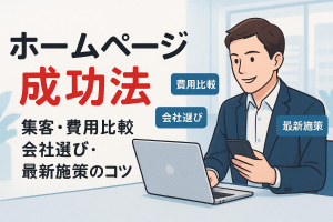 web制作で集客を成功させるホームページ成功法と費用比較｜会社選びや最新施策のコツも解説