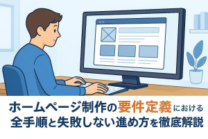 ホームページ制作の要件定義における全手順と失敗しない進め方を徹底解説