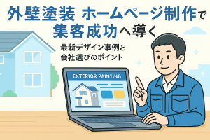外壁塗装のホームページ制作で集客成功へ導く最新デザイン事例と会社選びのポイント